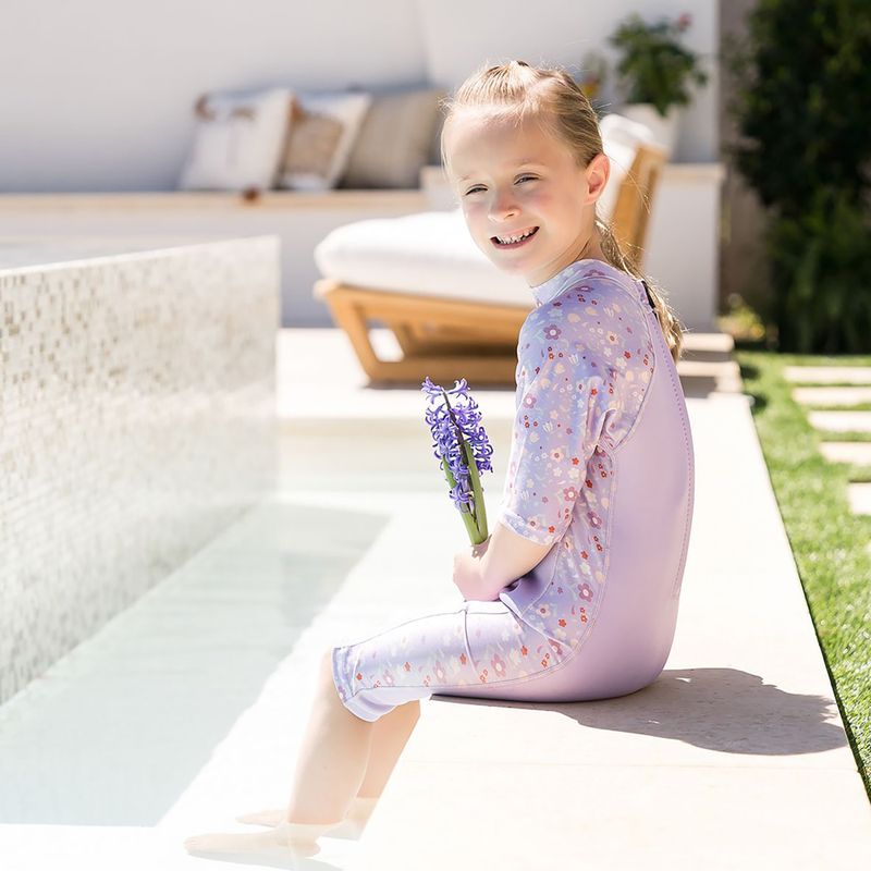 Kinderbadeschaum Splash About Combie UV Sun & Sea lila Frühling
