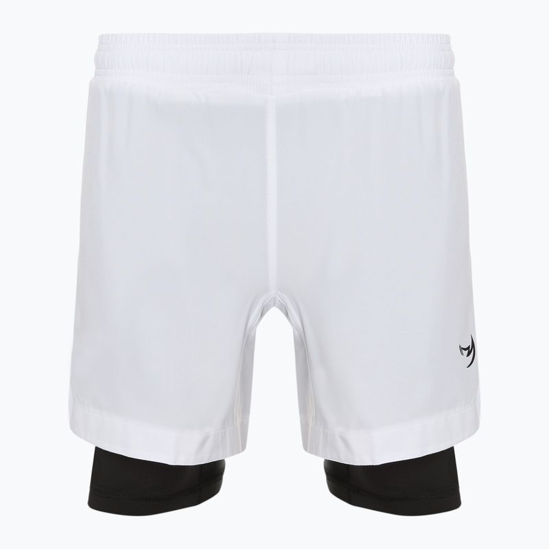 Trainingsshorts Herren FUMETSU Origins Dual Layer white