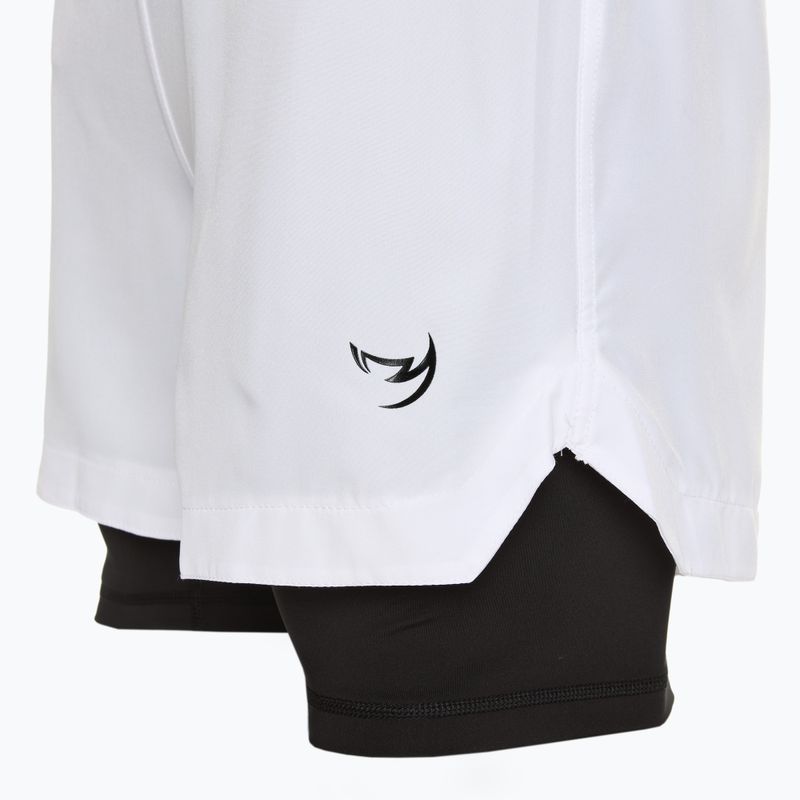 Trainingsshorts Herren FUMETSU Origins Dual Layer white 3