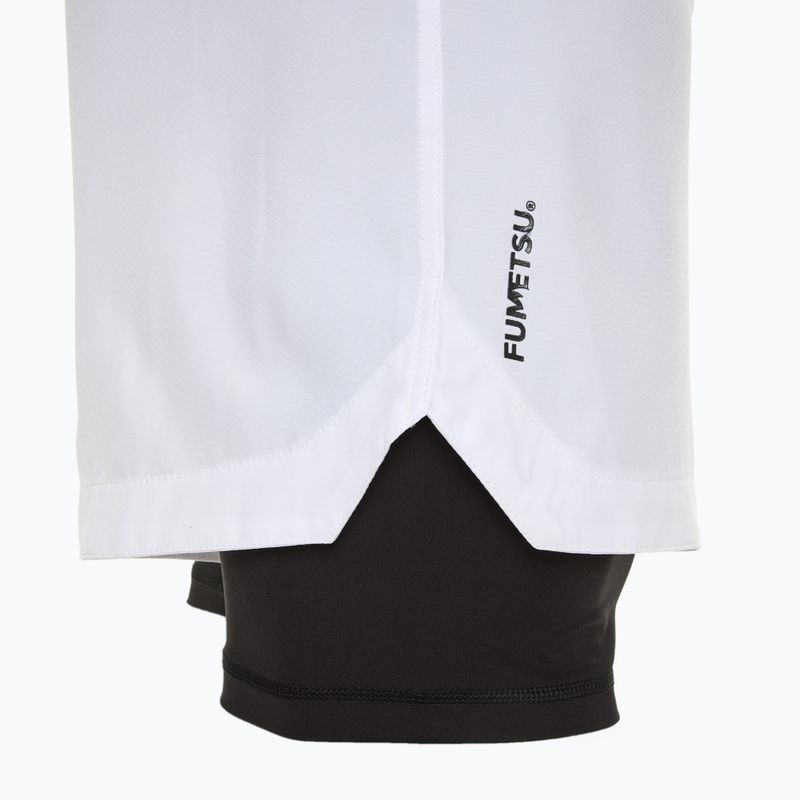 Trainingsshorts Herren FUMETSU Origins Dual Layer white 4
