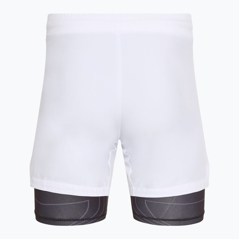 Trainingsshorts Herren FUMETSU Icon Dual Layer Fight white 2