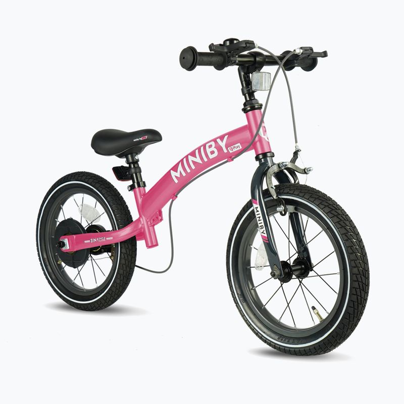 Kinderfahrrad Qplay Miniby 3in1 rosa 4