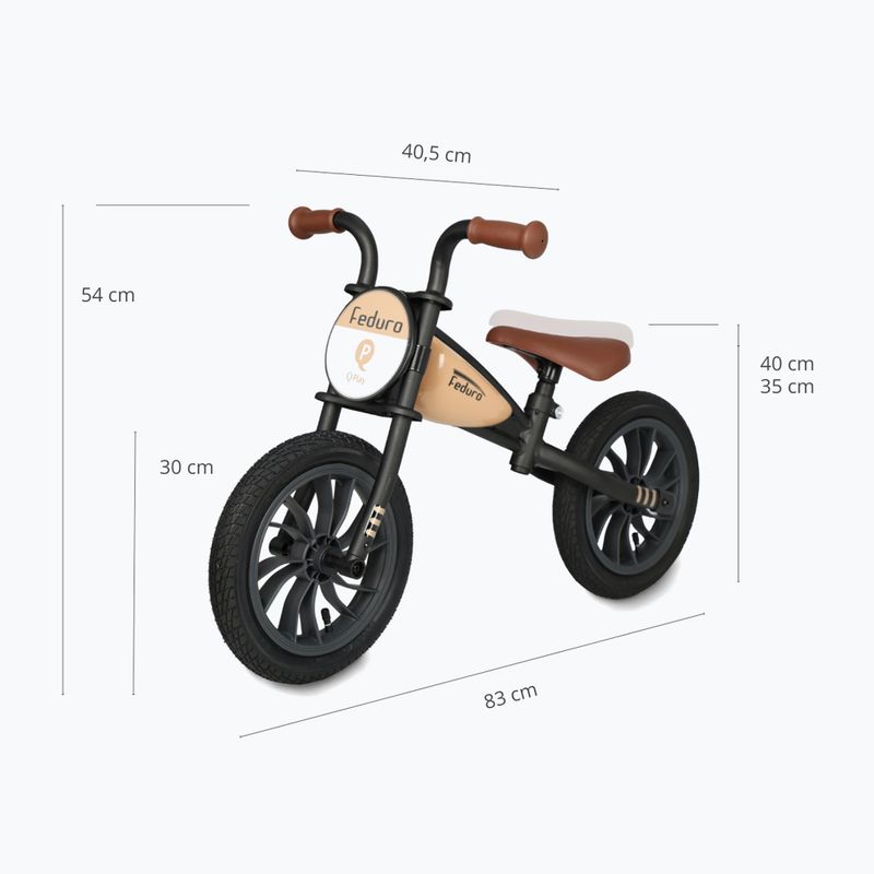 Laufrad Qplay Feduro beige 2