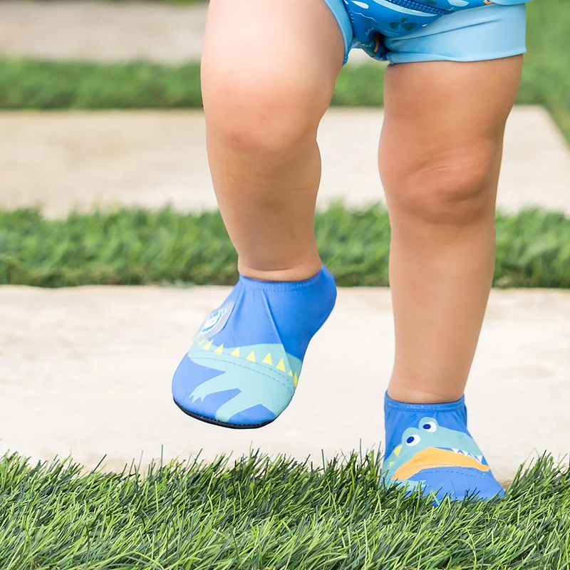 Kinder Wasserschuhe Splash About Splash Shoes crocodile swamp 6