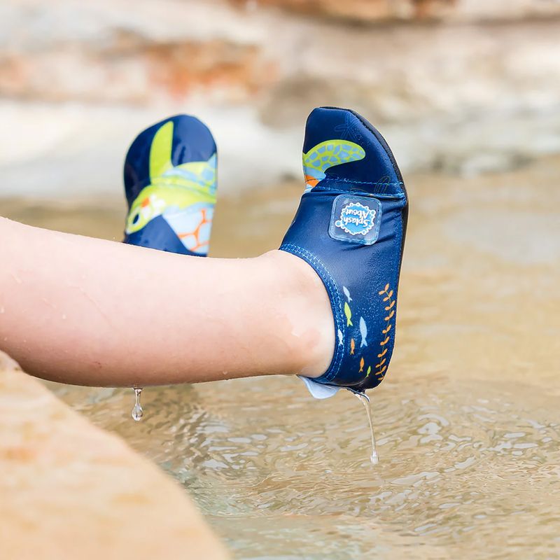 Kinder Wasserschuhe Splash About Splash Shoes turtle tide 8