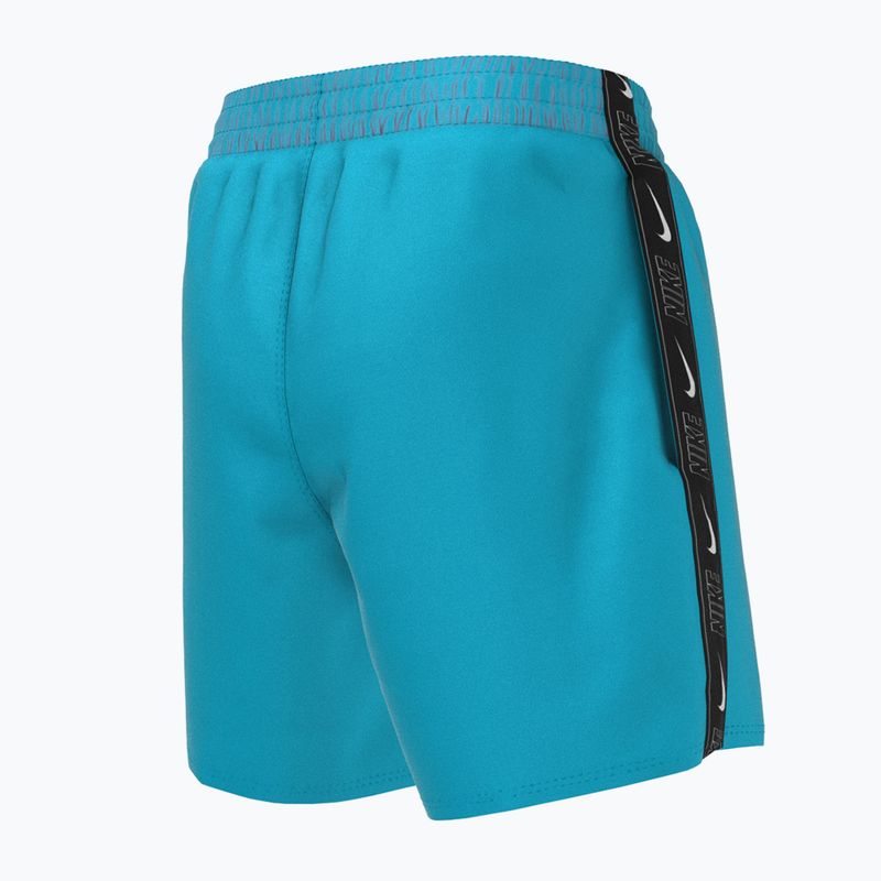 Herren Nike Logo Tape 4'' Volley Shorts blau NESSD794-480