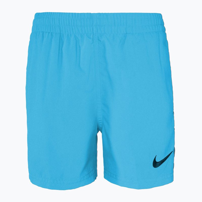 Herren Nike Logo Tape 4'' Volley Shorts blau NESSD794-480