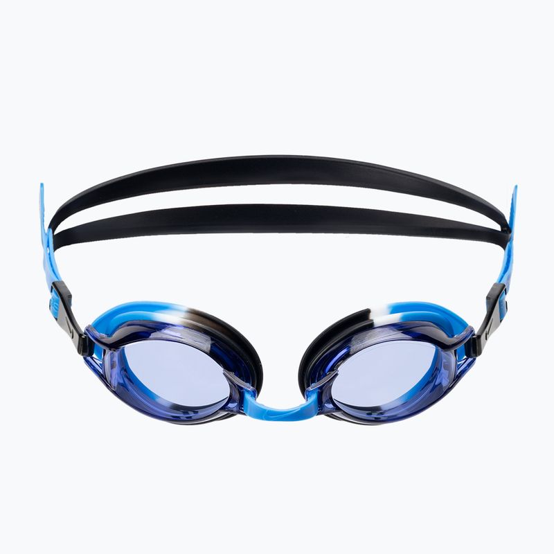 Nike Kinder Schwimmbrille Chrom Foto blau 2