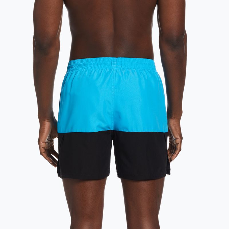 Herren Nike Split 5" Volley Badeshorts blau NESSB451-480 2