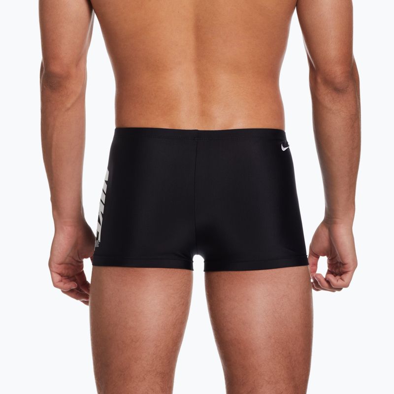 Herren Nike Shift Square Leg Schwimm-Boxershorts schwarz NESSD638-001 6