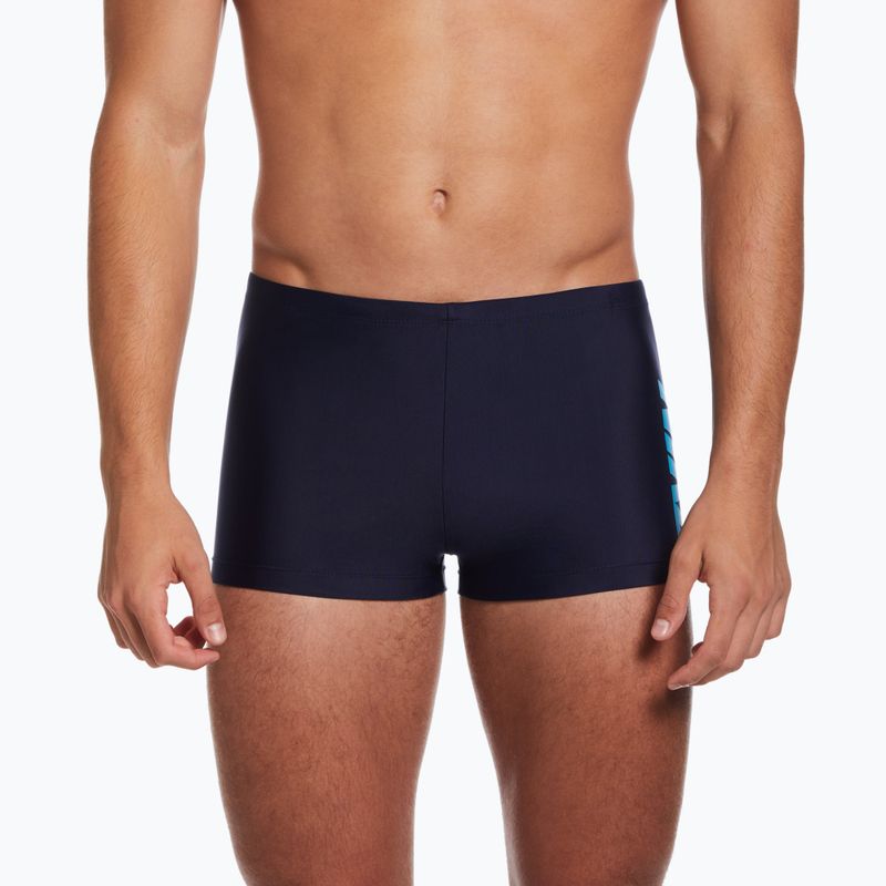 Herren Nike Shift Square Leg Schwimm-Boxershorts navy blau NESSD638-440