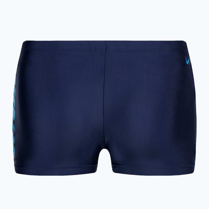 Herren Nike Shift Square Leg Schwimm-Boxershorts navy blau NESSD638-440 2