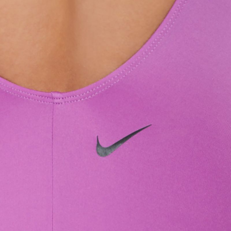 Einteiliger Damen-Badeanzug Nike Multi Logo U-Back fuchsia dream 8