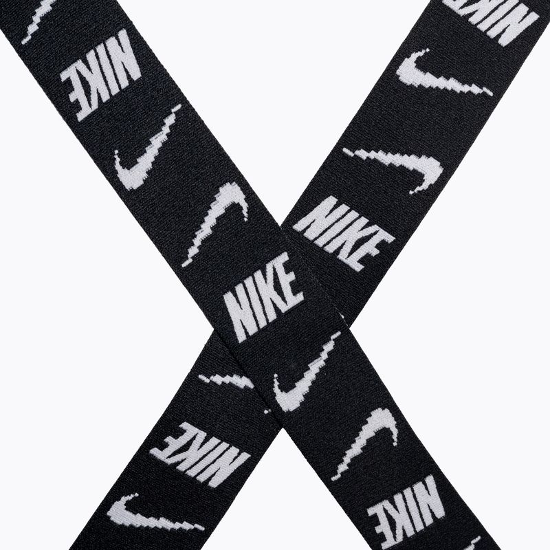 Einteiliger Damen-Badeanzug Nike Logo Tape Meer Koralle 4