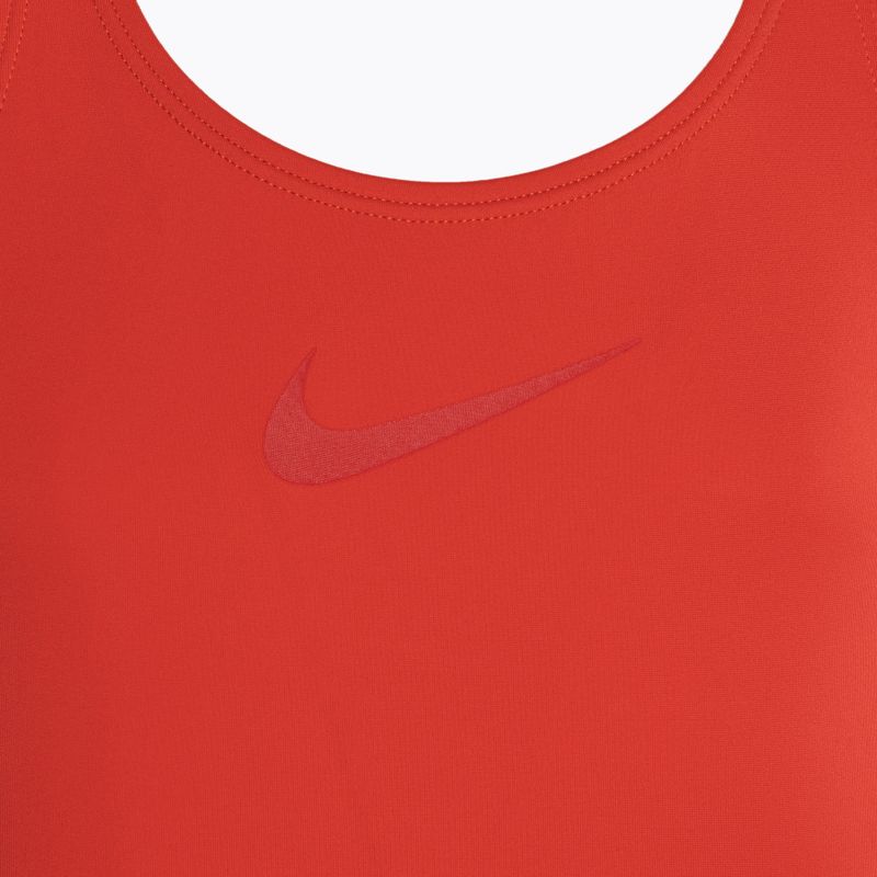 Nike Essential Racerback hellrot Kinder Badeanzug einteilig 3