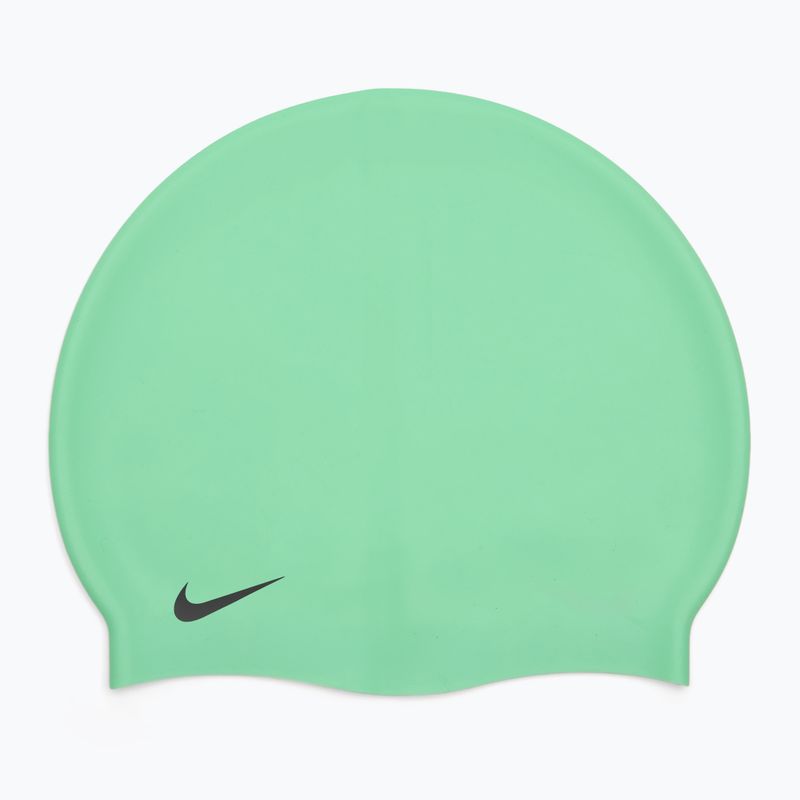 Schwimmkappe Badehaube Nike Solid Silicone vapor green