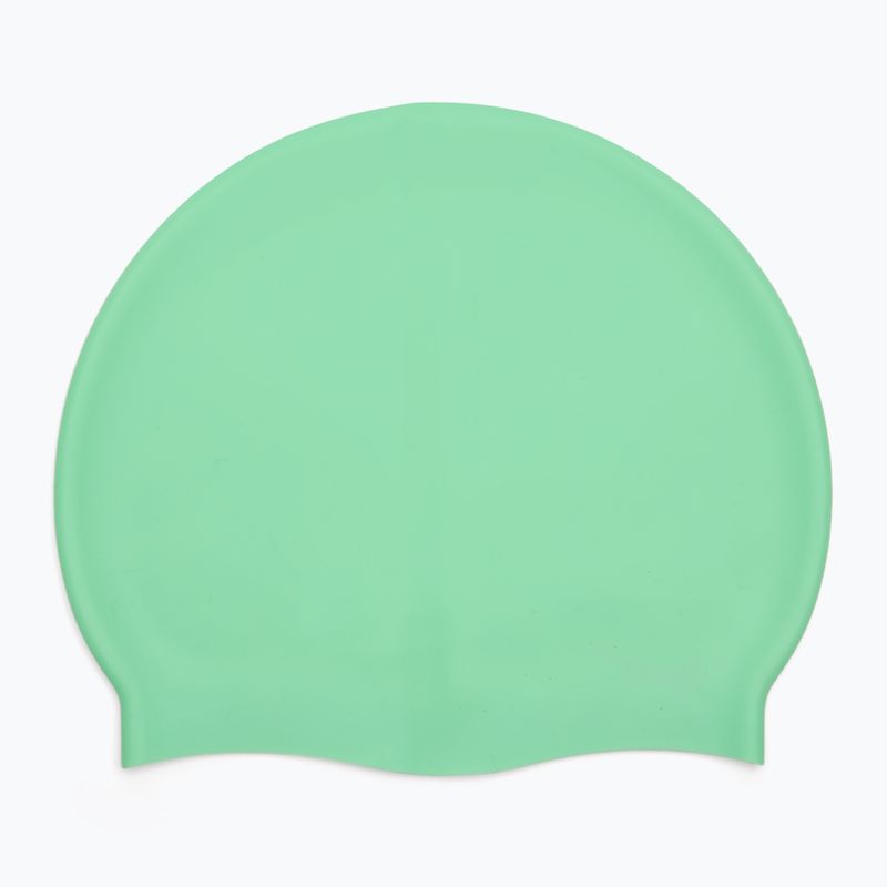 Schwimmkappe Badehaube Nike Solid Silicone vapor green 2