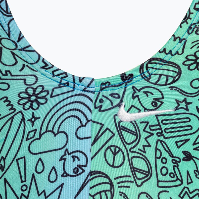 Nike Doodle U-Back cool multi einteiliger Badeanzug für Kinder