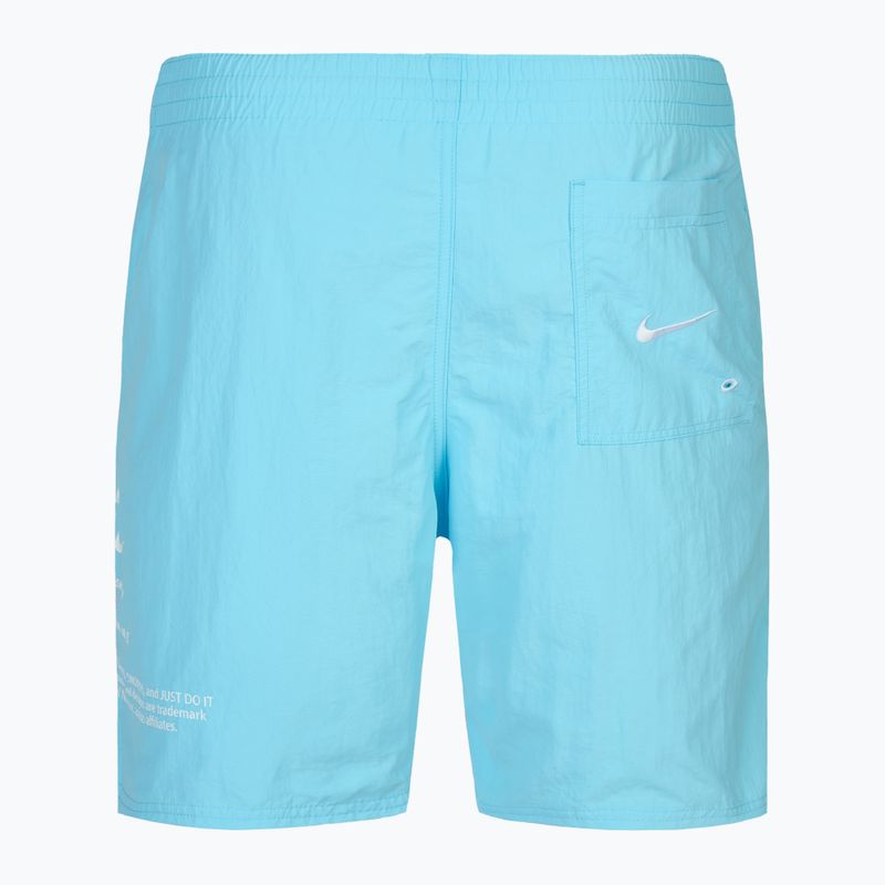 Nike Specs 7" Badeshorts für Männer Volley aquarius blau 2