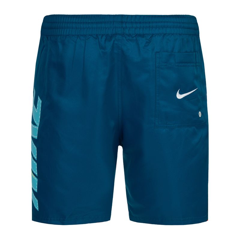 Herren Nike Big Block 7" Volley Court blau Badeshorts 2