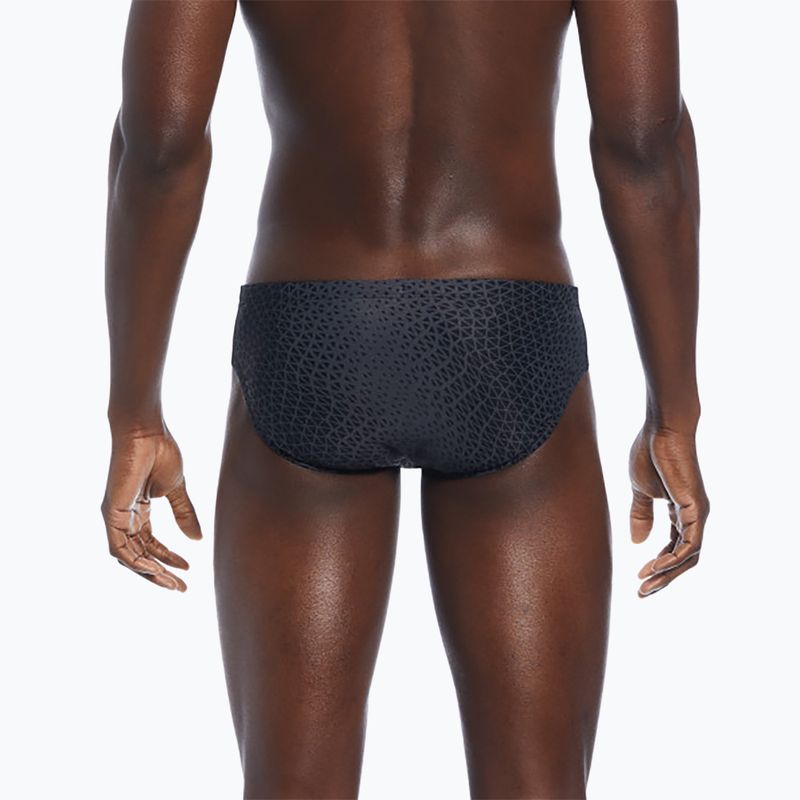 Herren Nike Hydrastrong Delta Brief Schwimmslip schwarz 2