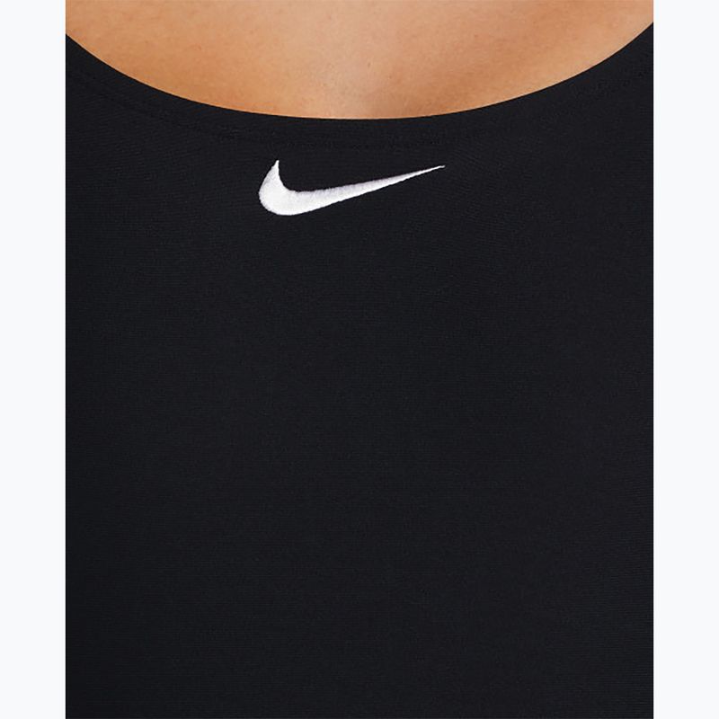 Einteiliger Damen-Badeanzug Nike Hydrastrong Adjustable Crossback schwarz 9