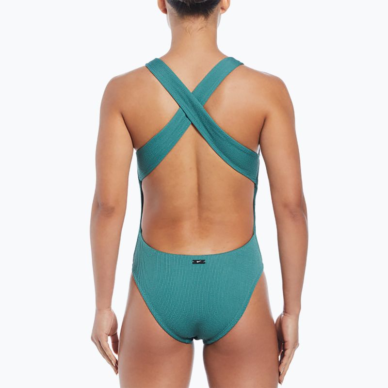 Nike Elevated Essential Pucker Crossback Zweiteiliger Badeanzug 5