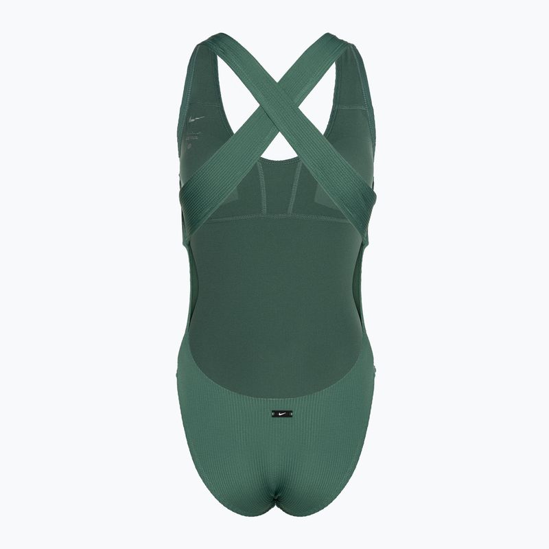 Nike Elevated Essential Pucker Crossback Zweiteiliger Badeanzug 2