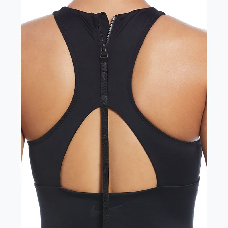 Einteiliger Damen-Badeanzug Nike Hydralock Fusion Inclusive schwarz 9