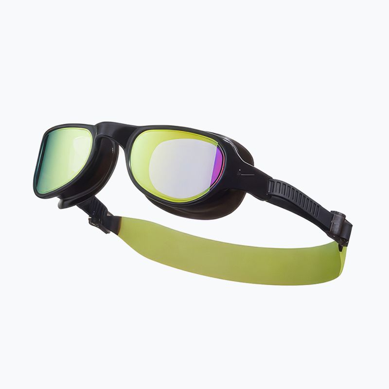 Nike Universal Fit Verspiegelte Schwimmbrille in Volt 6