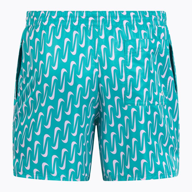 Badeshorts Badehosen Herren Nike Swoosh Link 5" Volley dusty cactus 2