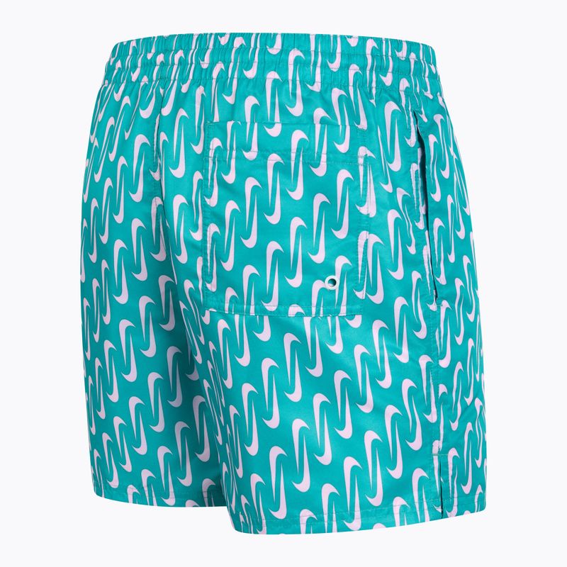 Badeshorts Badehosen Herren Nike Swoosh Link 5" Volley dusty cactus 3