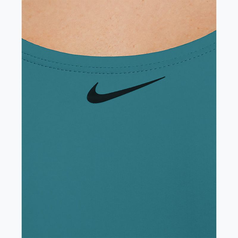 Einteiliger Schwimmanzug Damen Nike Logo Tape Fastback dusty cactus 3