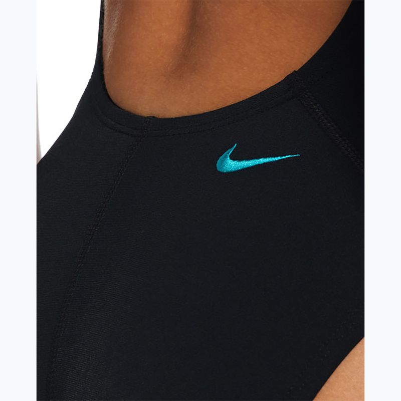 Einteiliger Schwimmanzug Damen Nike Hydrastrong 3D Swoosh Fastback black 5