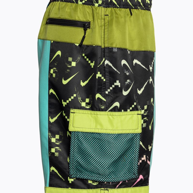 Herren Nike Voyage ColorBlock Badeshorts Best Of 7" Volley cool multi 4