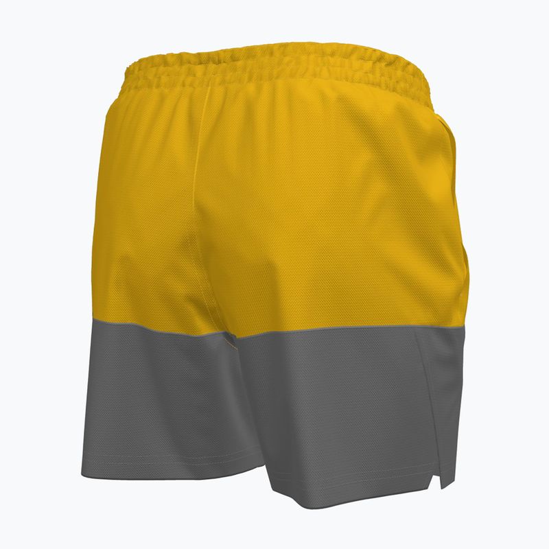 Herren Nike Split 5" Volley Badeshorts Universität Gold 2
