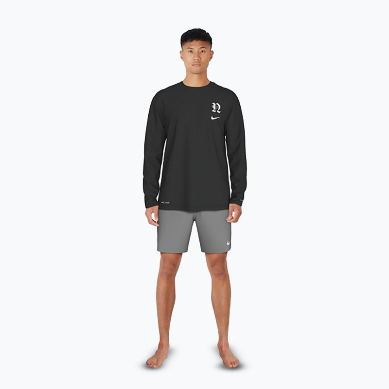 Herren Nike Luxe Letter Hydroguard Longsleeve schwarz 2