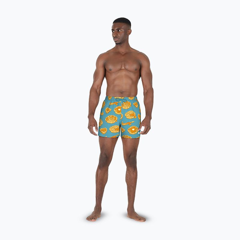 Herren Nike Multi Print 5" Volley Badeshorts staubiger Kaktus 2