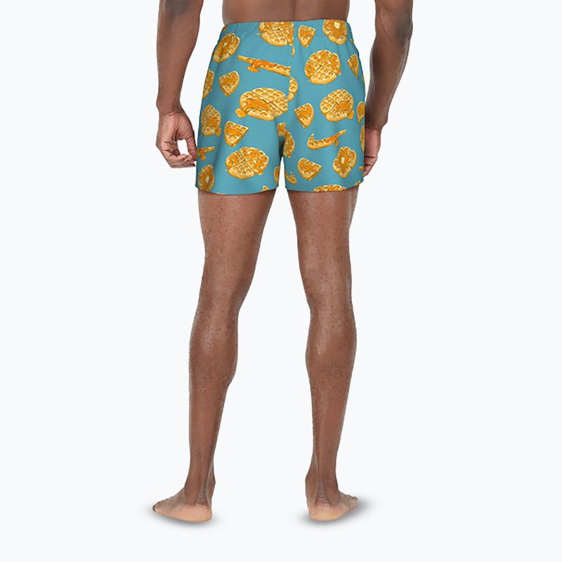 Herren Nike Multi Print 5" Volley Badeshorts staubiger Kaktus 3
