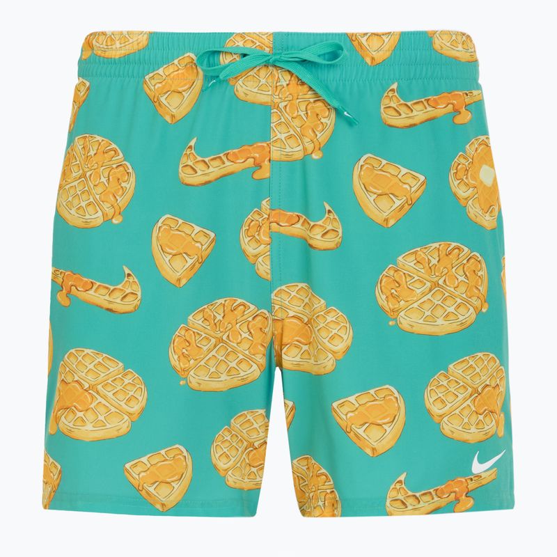 Herren Nike Multi Print 5" Volley Badeshorts staubiger Kaktus