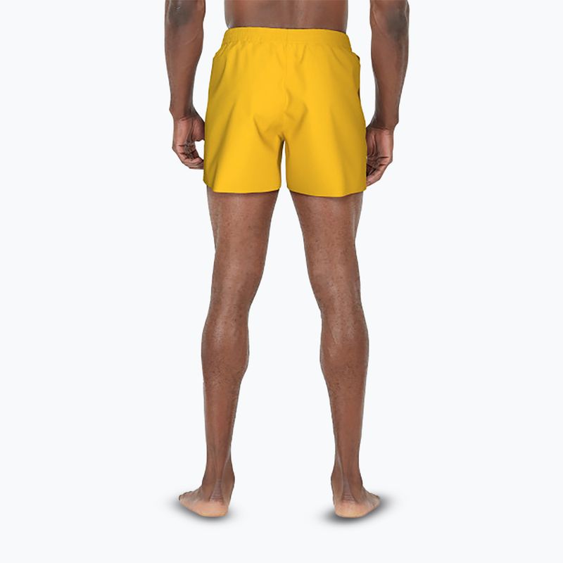 Herren Nike Essential 5" Volley Badeshorts Universität Gold 3