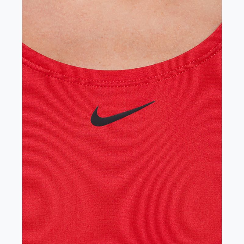 Einteiliger Damen-Badeanzug Nike Logo Tape Fastback university red 5