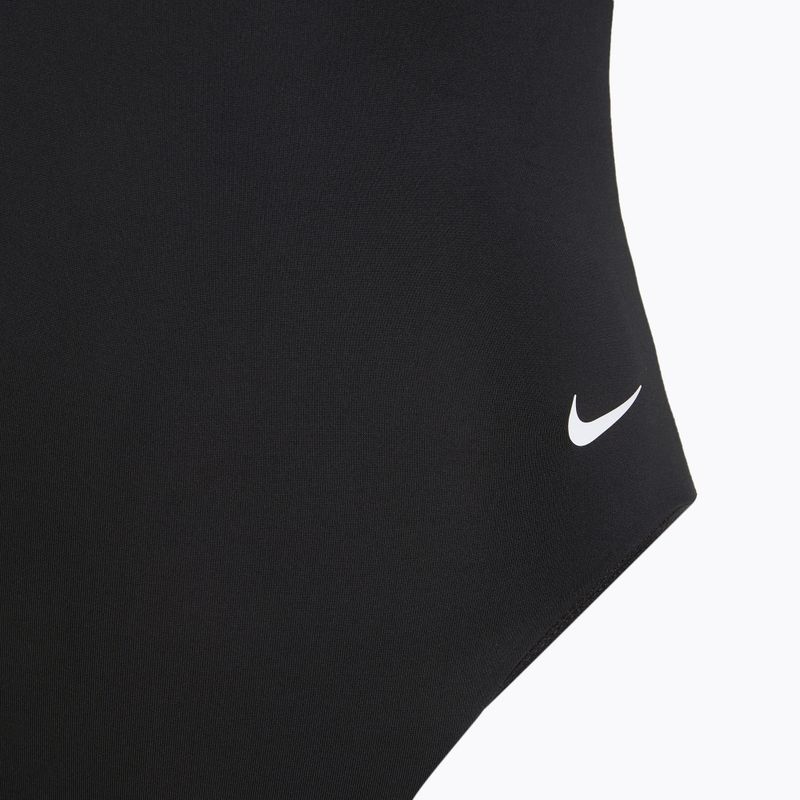 Einteiliger Damen-Badeanzug Nike Sneakerkini 2.0 Crossback schwarz 3