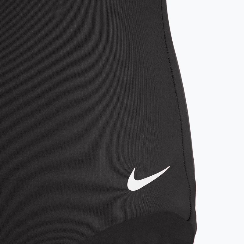Einteiliger Damen-Badeanzug Nike Essential Asymmetrical schwarz 3