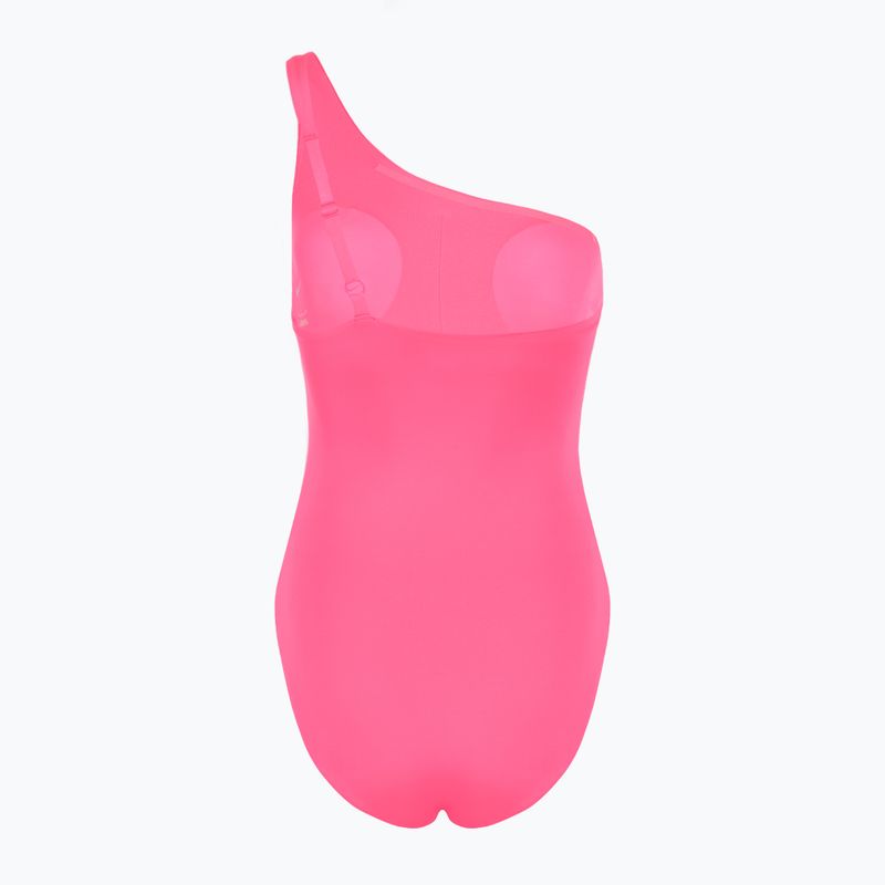 Einteiliger Damen-Badeanzug Nike Essential Asymmetrical hyper pink 2