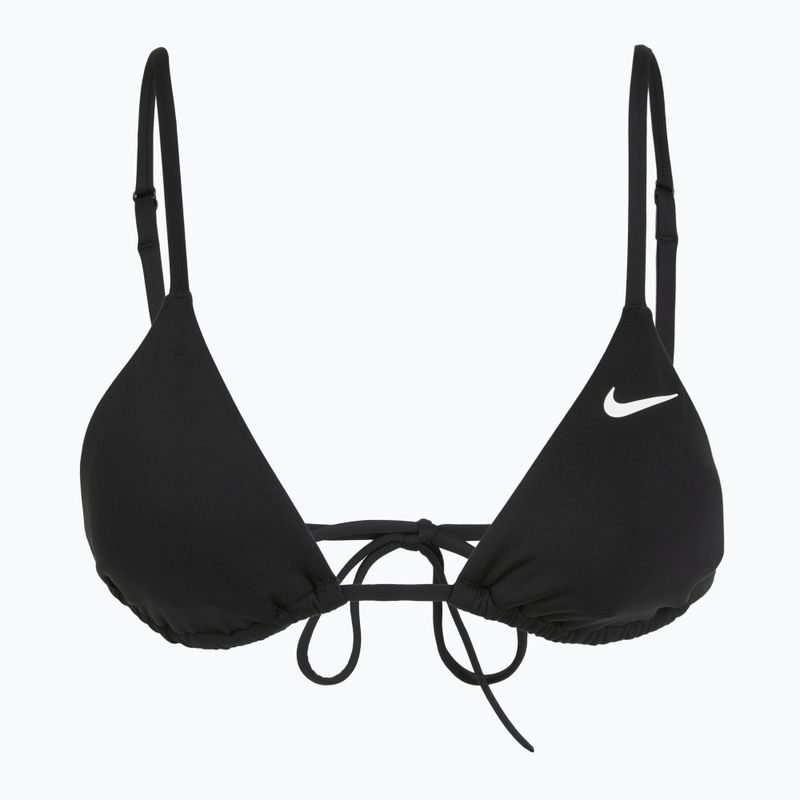 Nike Essential Triangle Bikini Badeanzug Top schwarz