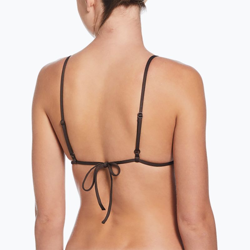 Nike Essential Triangle Bikini Badeanzug Oberteil barock braun 3