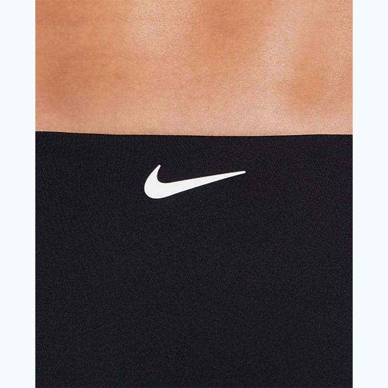 Zweiteiliger Damen-Badeanzug Nike Essential Bralette Bikini schwarz 8