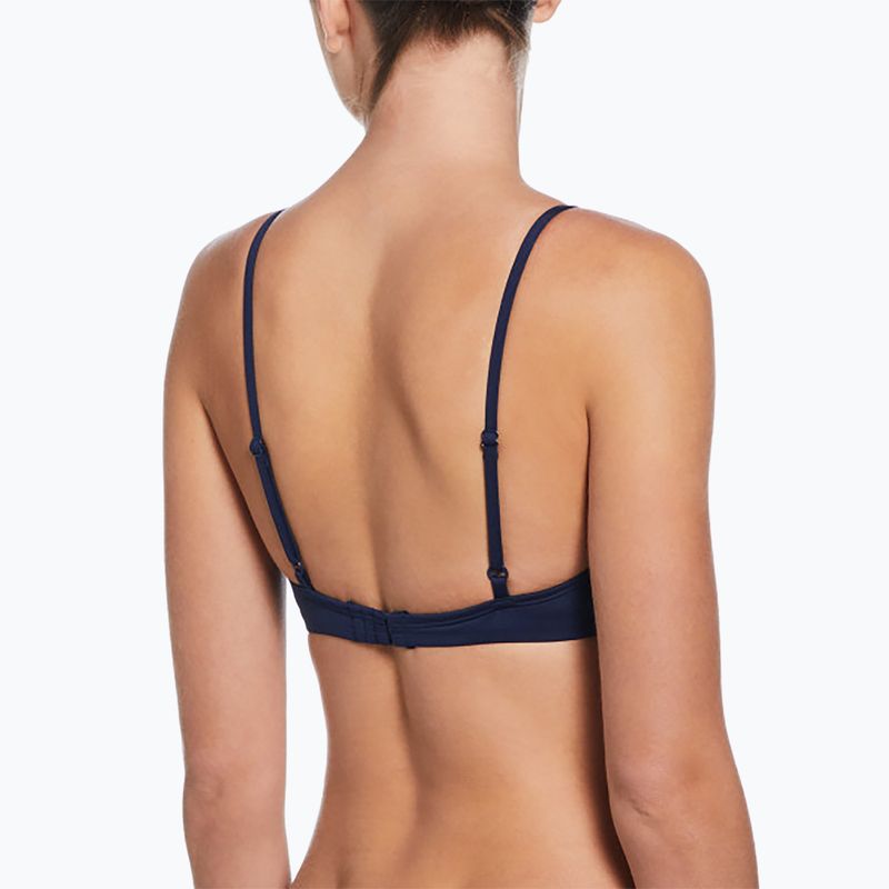 Zweiteiliger Damen-Badeanzug Nike Essential Bralette Bikini midnight navy 3