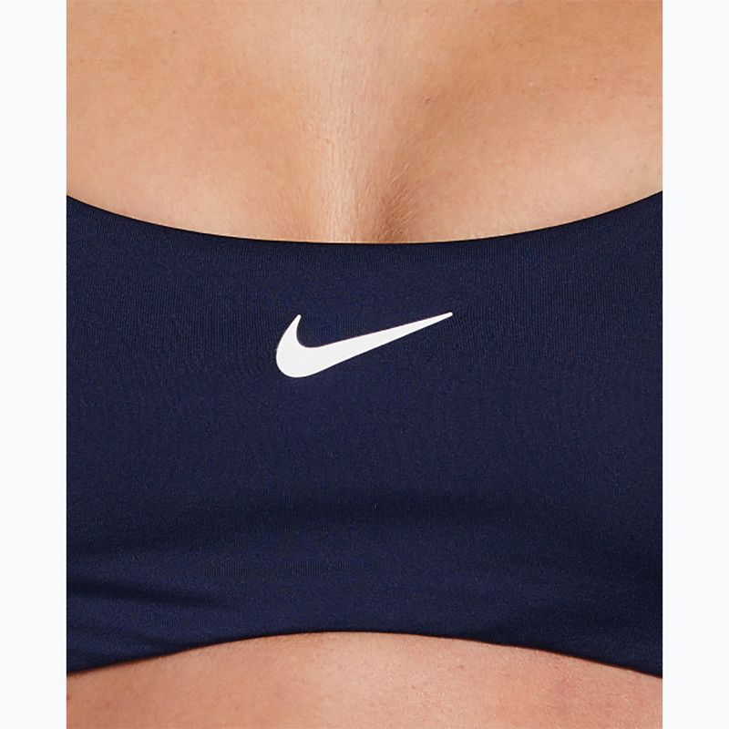Zweiteiliger Damen-Badeanzug Nike Essential Bralette Bikini midnight navy 6